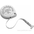 Plastic Case BMI PVC Body Tape Measure